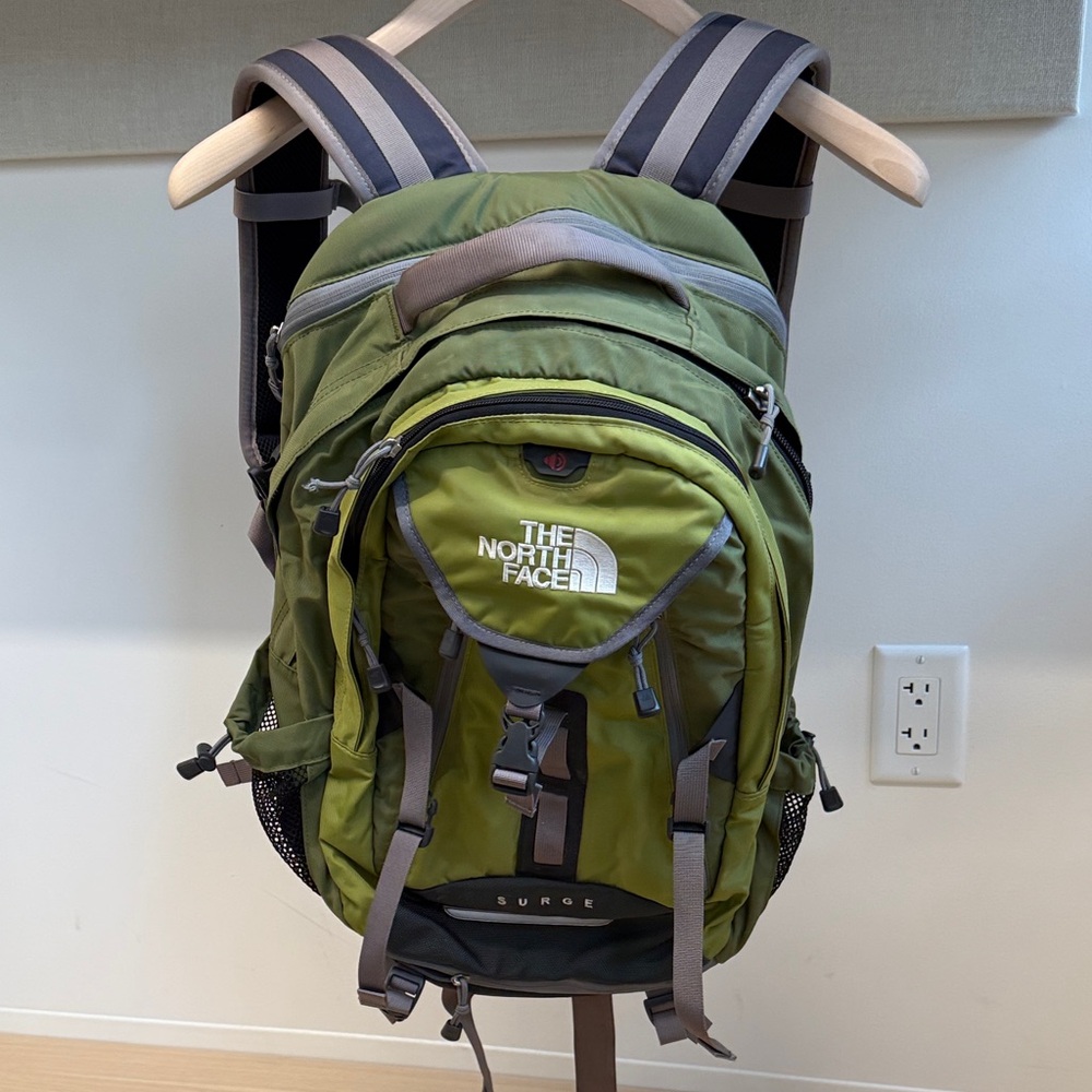 The North Face Olive Green Men's Backpack